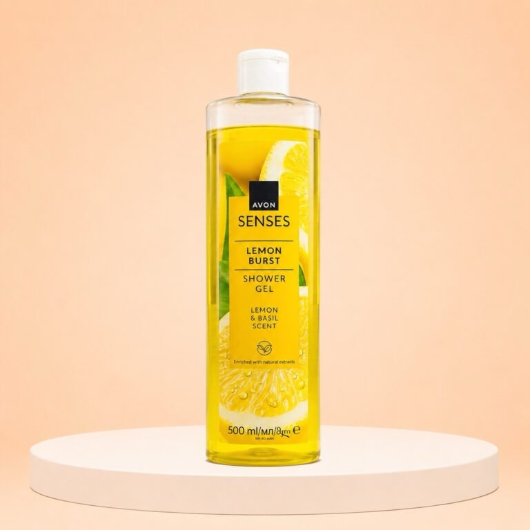 Avon Senses Lemon Burst Shower Gel 500ml