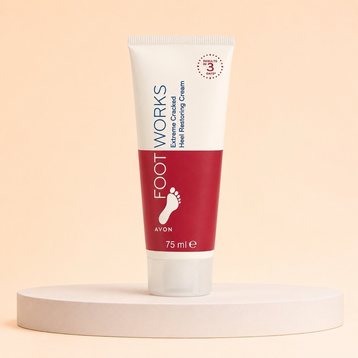 Avon Care Footworks Extreme Cracked Heel Cream 75ml