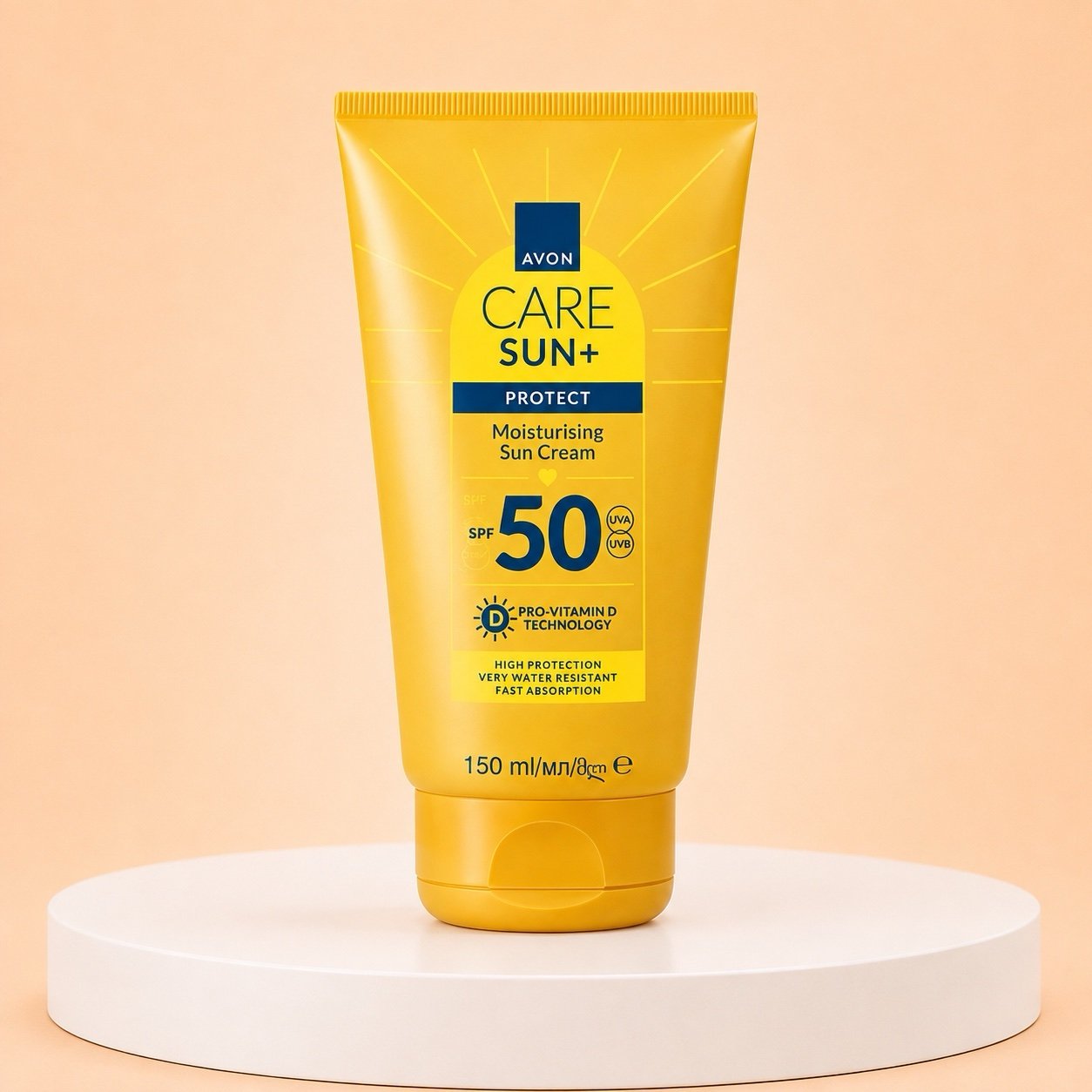 Avon Care Sun+ Moisturising Sun Cream SPF50 – 150ml