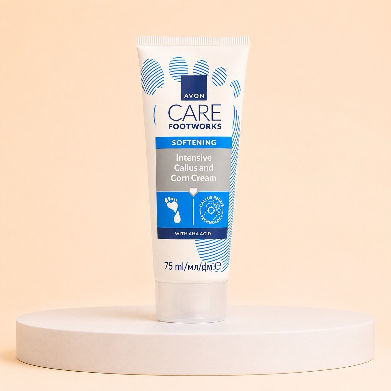 Avon Care Footworks Intensive Callus & Corn Cream 75ml