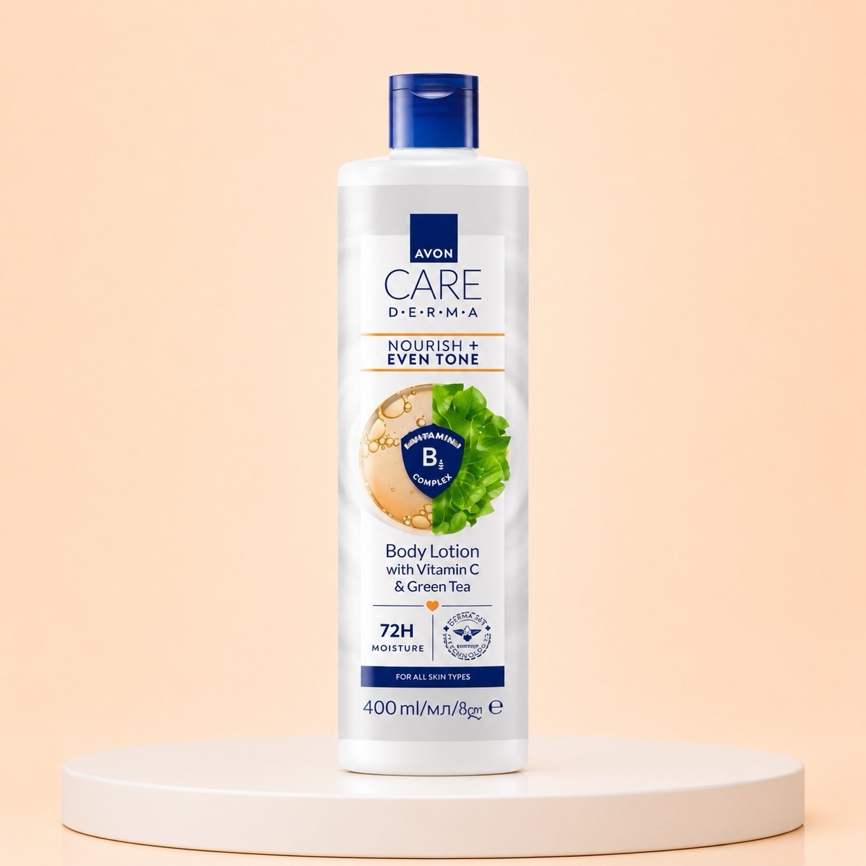 Avon Care Derma Nourish + Even Tone Body Lotion 400ml