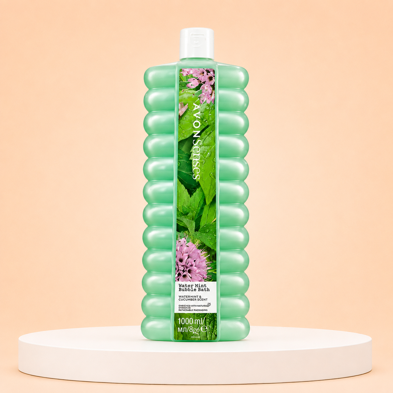 Avon Senses Watermint Bubble Bath 1 liter