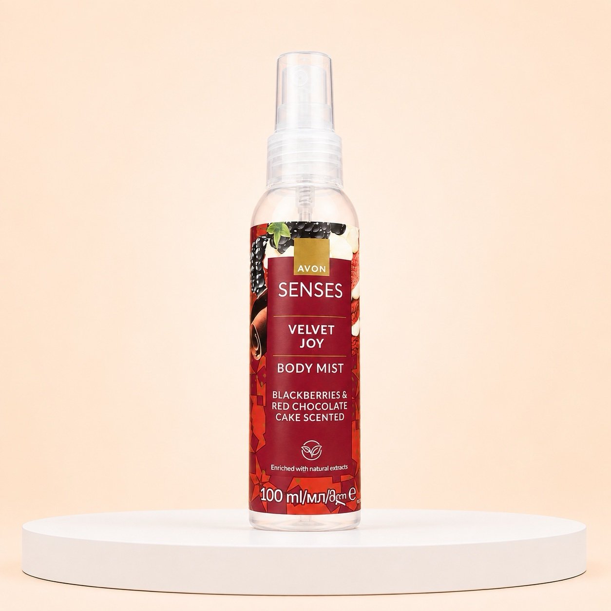 Avon Senses Velvet Joy Body Mist 100ml