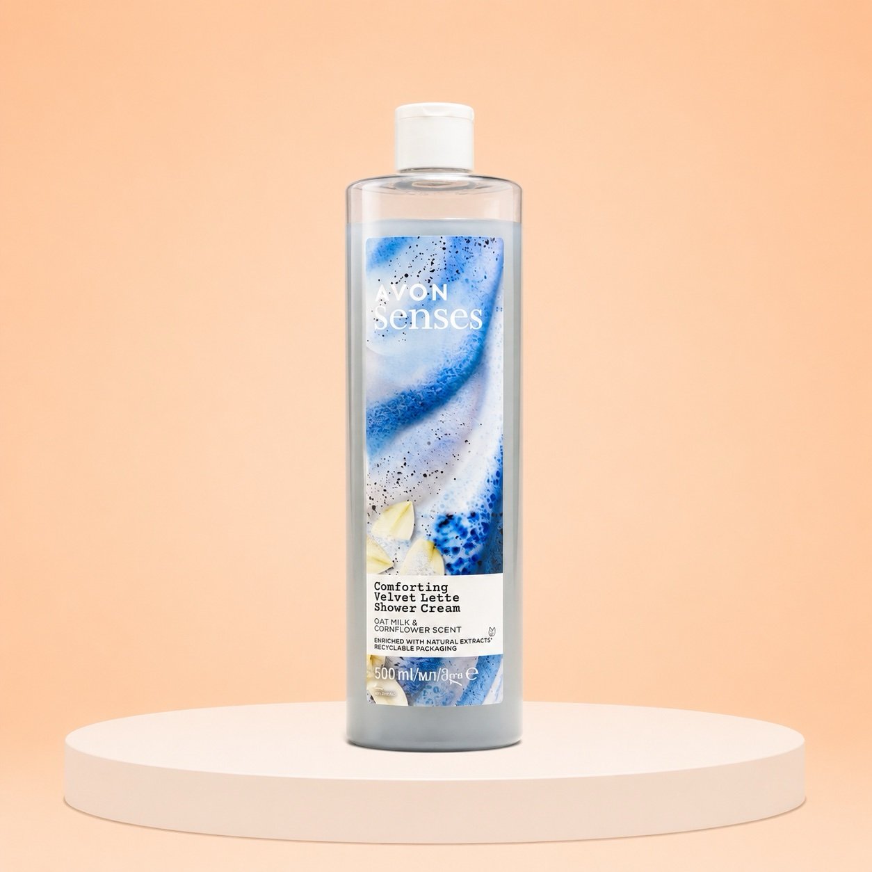 Avon Senses Oatmilk & Cornflower Shower Cream 500ml