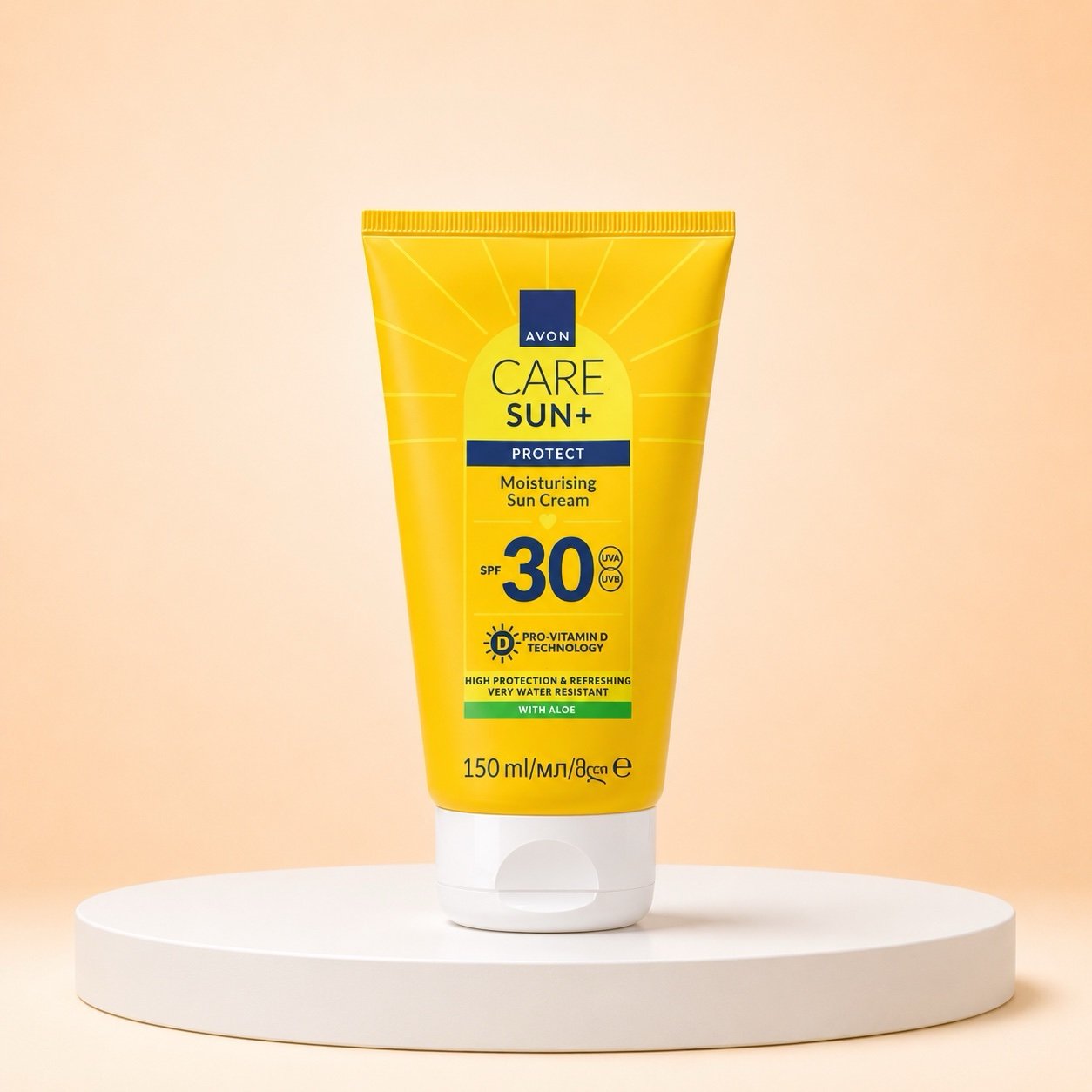 Avon Care Sun+ Moisturising Sun Cream SPF30 – 150ml
