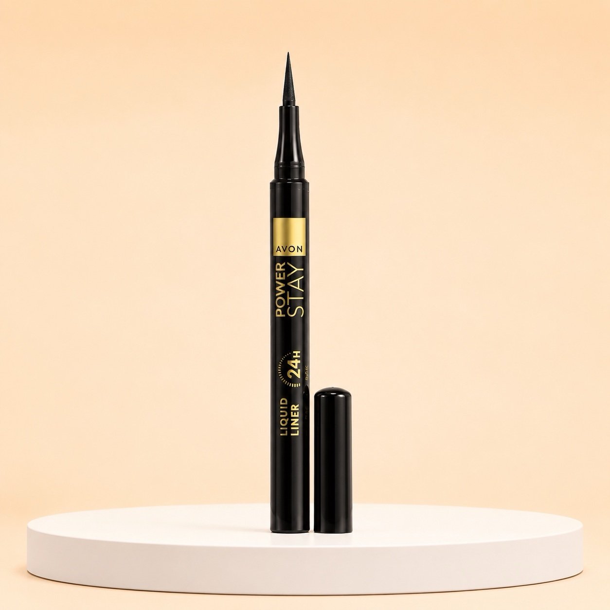 Avon Power Stay Liquid Eyeliner – Black