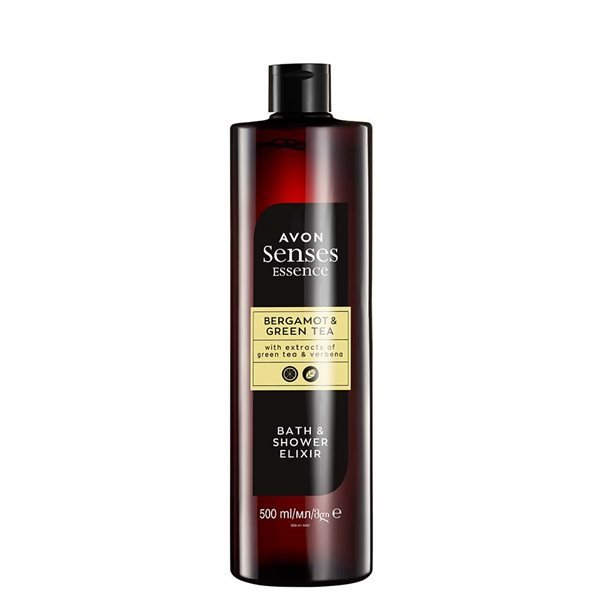 Senses Essence Bergamot & Green Tea Bath & Shower Elixir 500ml