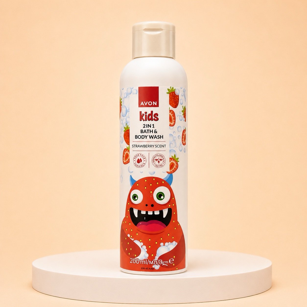 Avon Kids’ Strawberry Scented Body Wash 200ml