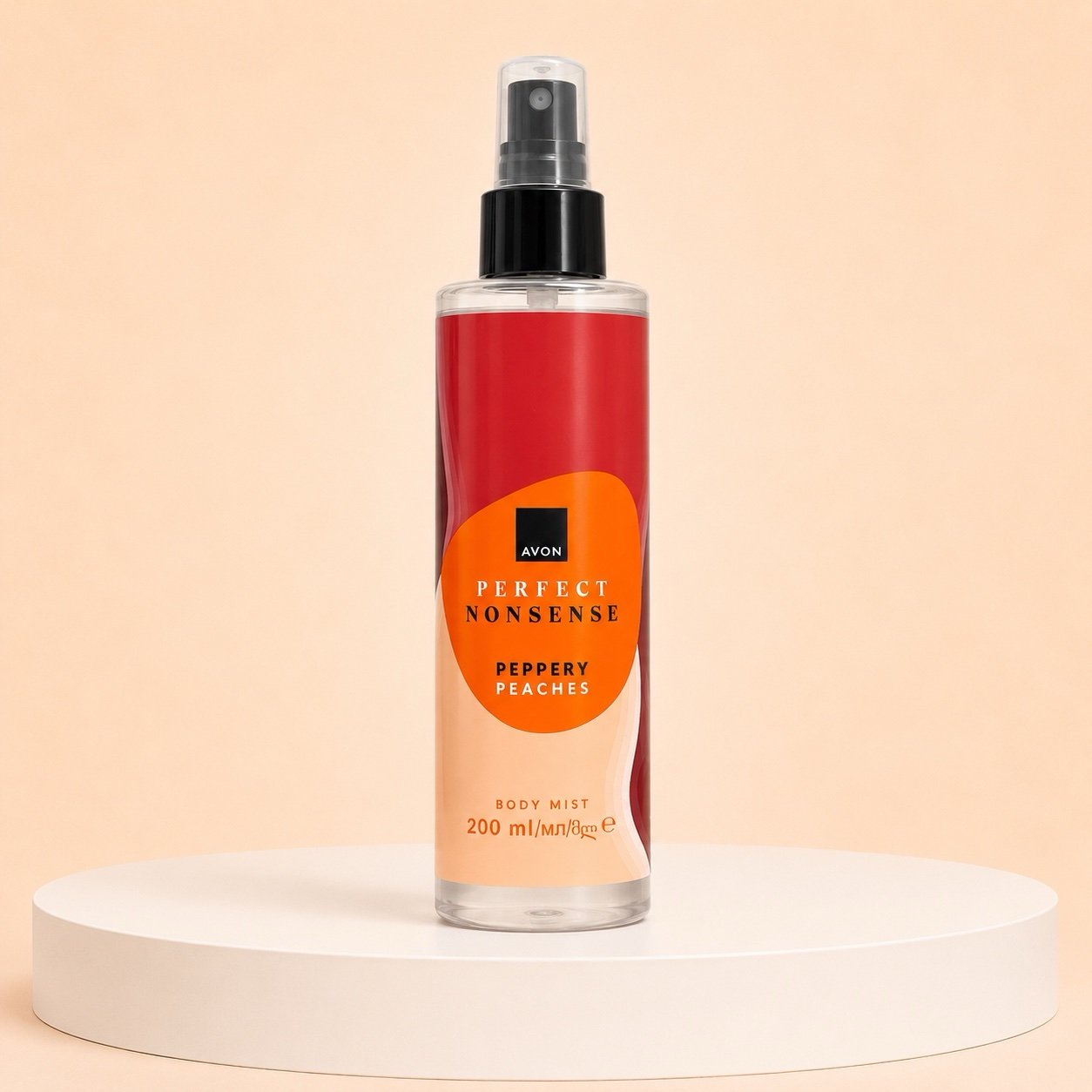 Avon Perfect Nonsense Peppery Peaches Body Mist 200ml