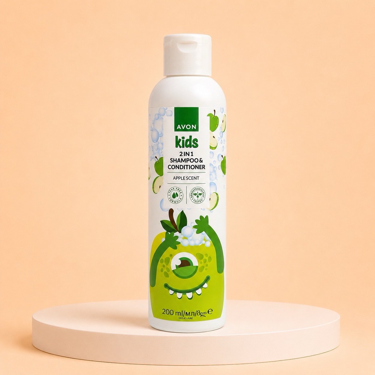 Avon Kids’ Apple Scent 2in1 Shampoo & Conditioner 200ml