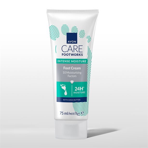 Avon Care Footworks Intense Moisture Foot Cream – 75ml