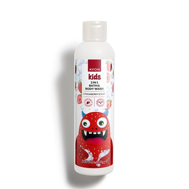 Avon Kids’ Strawberry Scented Body Wash 200ml