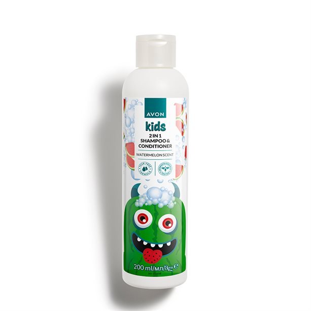 Avon Kids’ Watermelon Scented 2in1 Shampoo & Conditioner 200ml