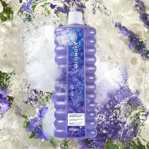 Senses Lavender Calm Bubble Bath 1 liter