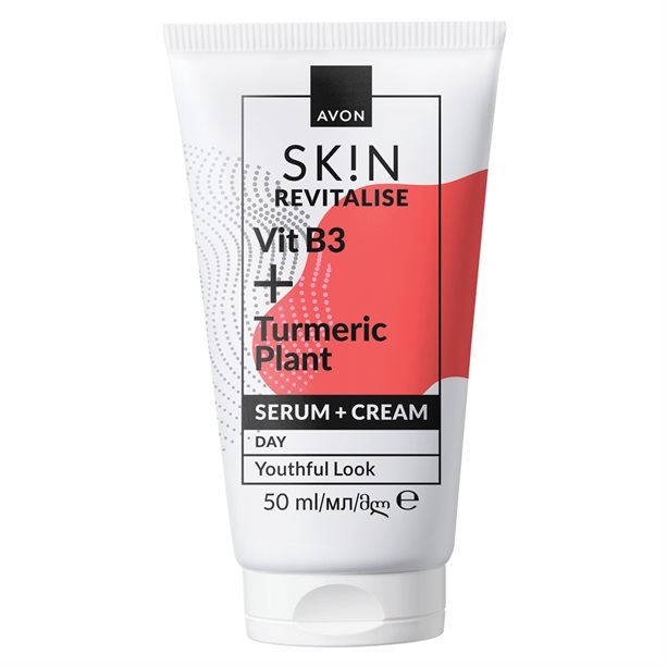 Avon SK!N Revitalise Serum + Cream Day Cream 50ml