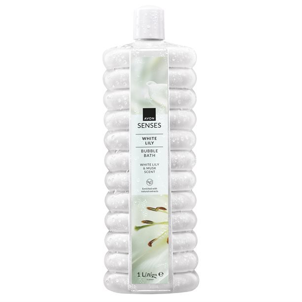 Senses White Lily Bubble Bath 1 Liter