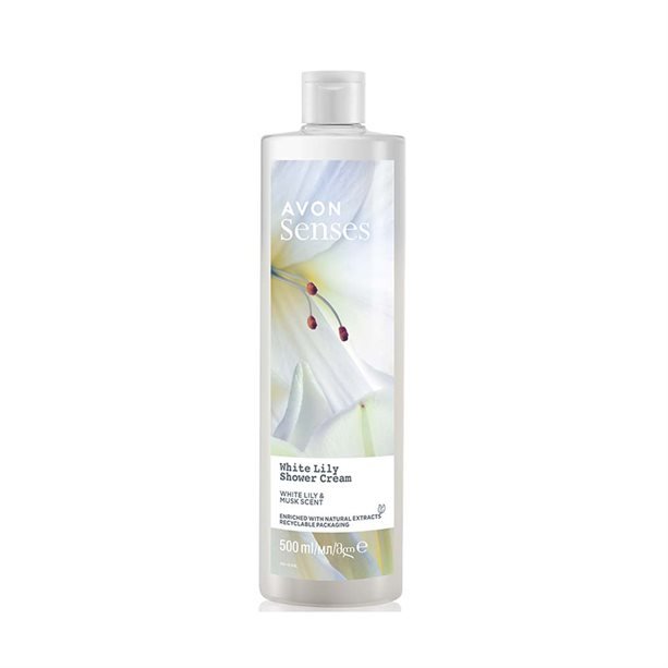 Sense White Lily Shower Cream 500ml