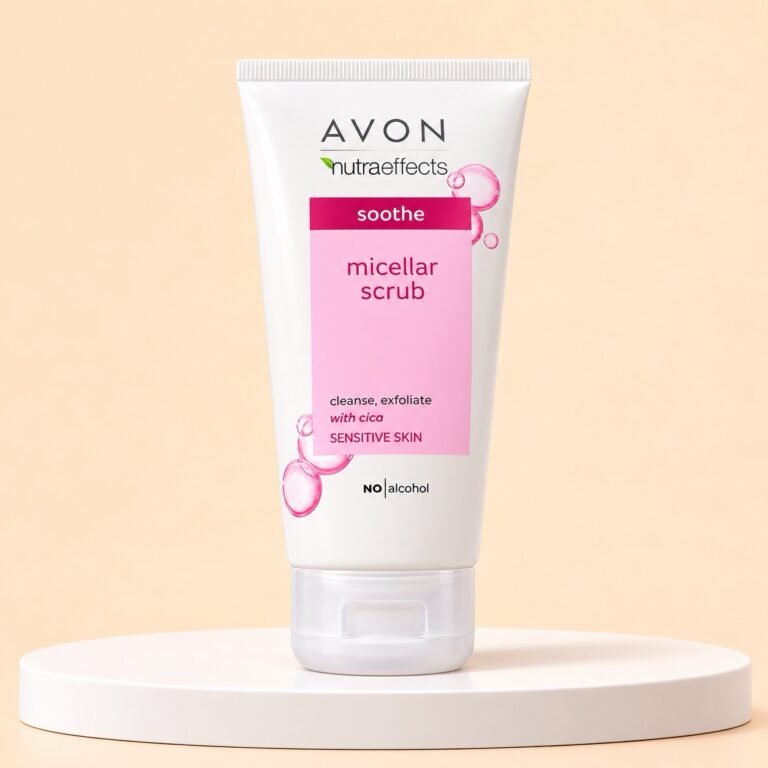 Avon Nutra Effects Soothe Micellar Scrub (Gentle Exfoliating Face Wash) 150ml