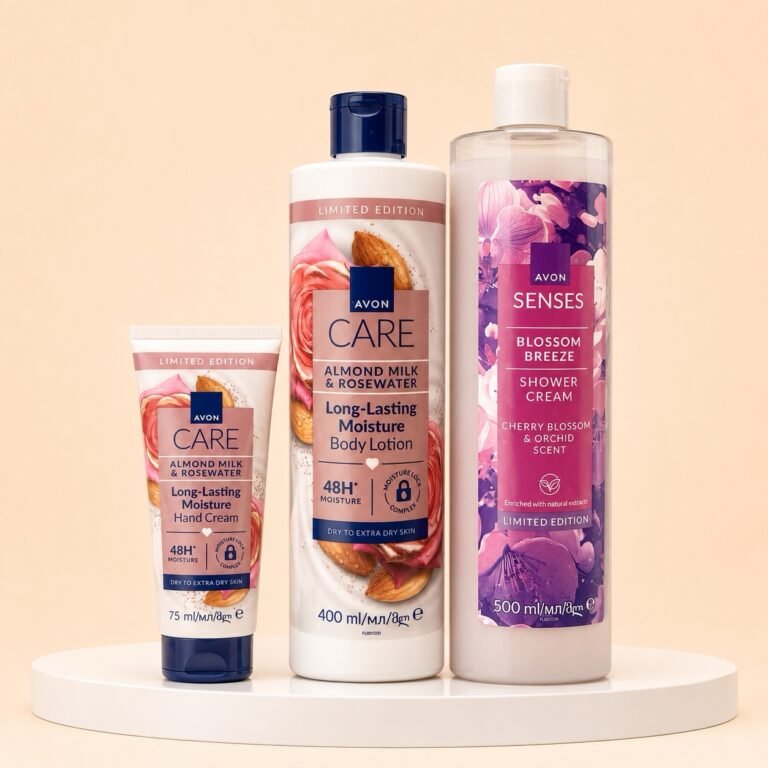 Avon Care Almond Milk & Rosewater Pamper Set