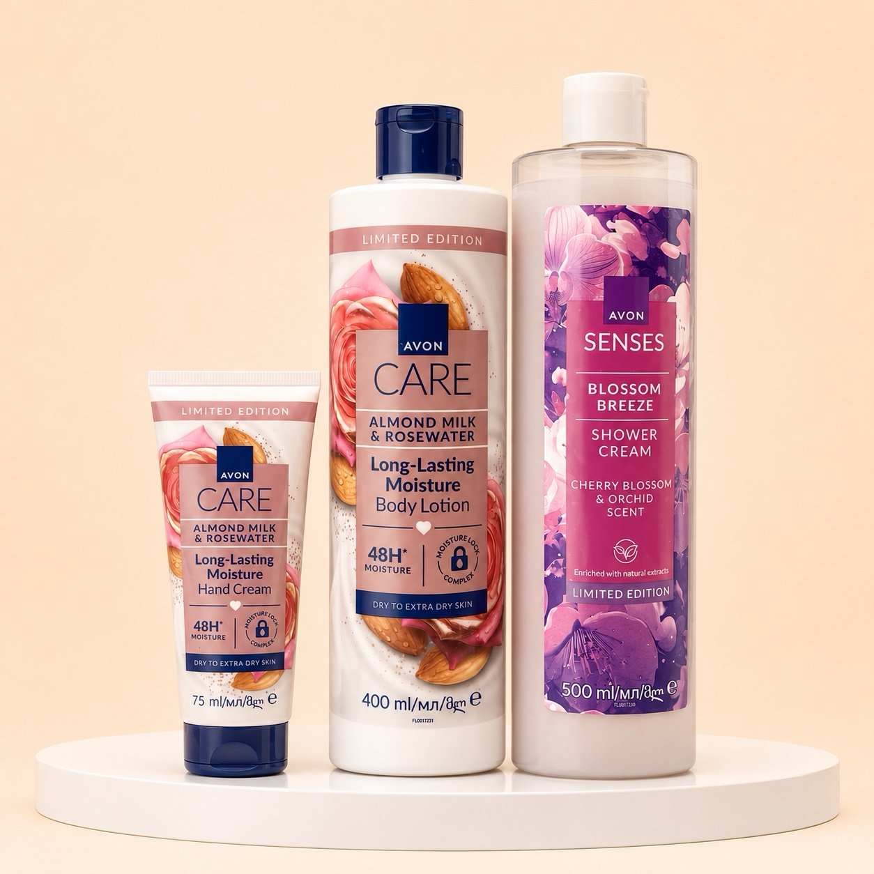 Avon Care Almond Milk & Rosewater Pamper Set