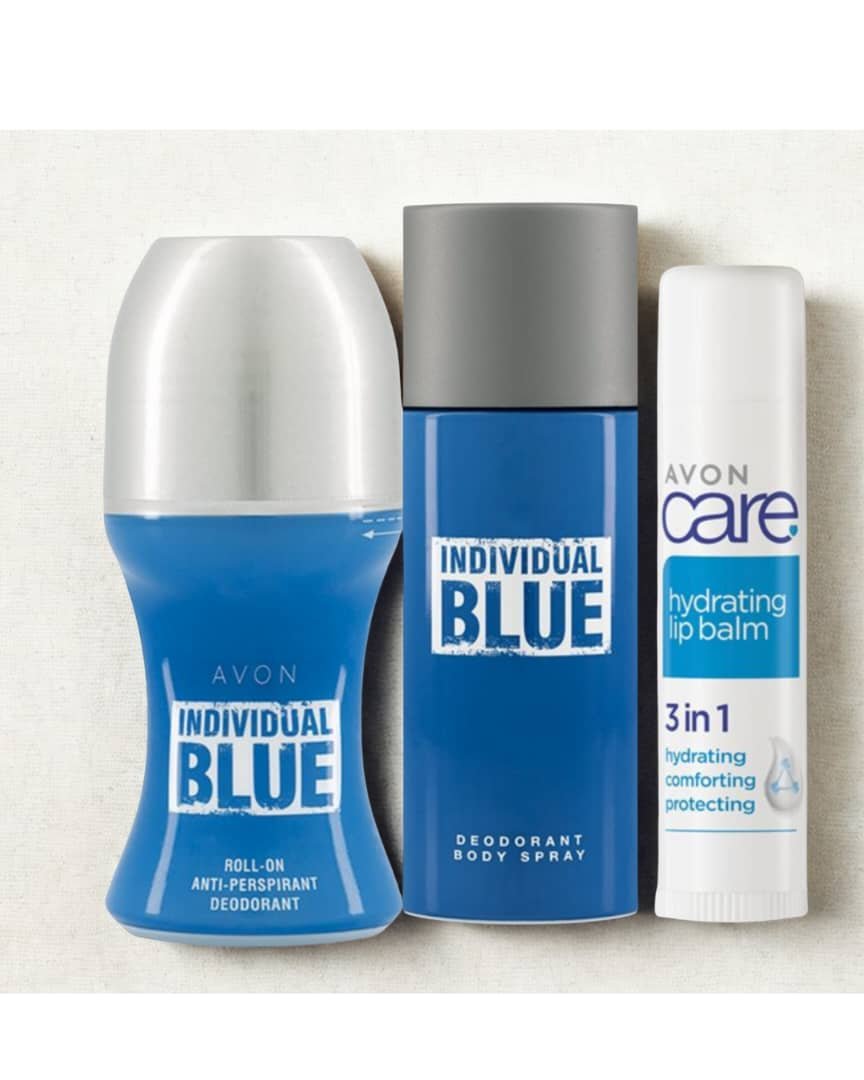 Individual Blue Gift Set For Him