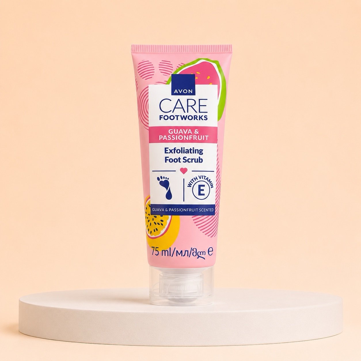 Avon Footworks Exfoliating Foot Scrub 75ml