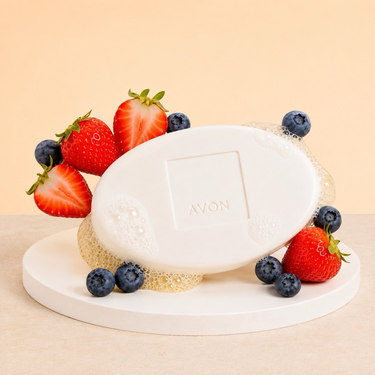 Avon Care Radiance Berry Fusion Bar Soap 150g