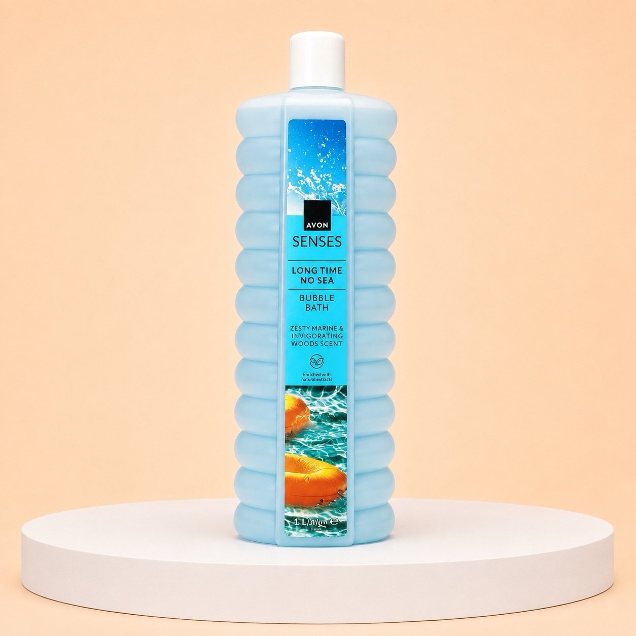 Avon Senses Long Time No Sea Bubble Bath 1 liter