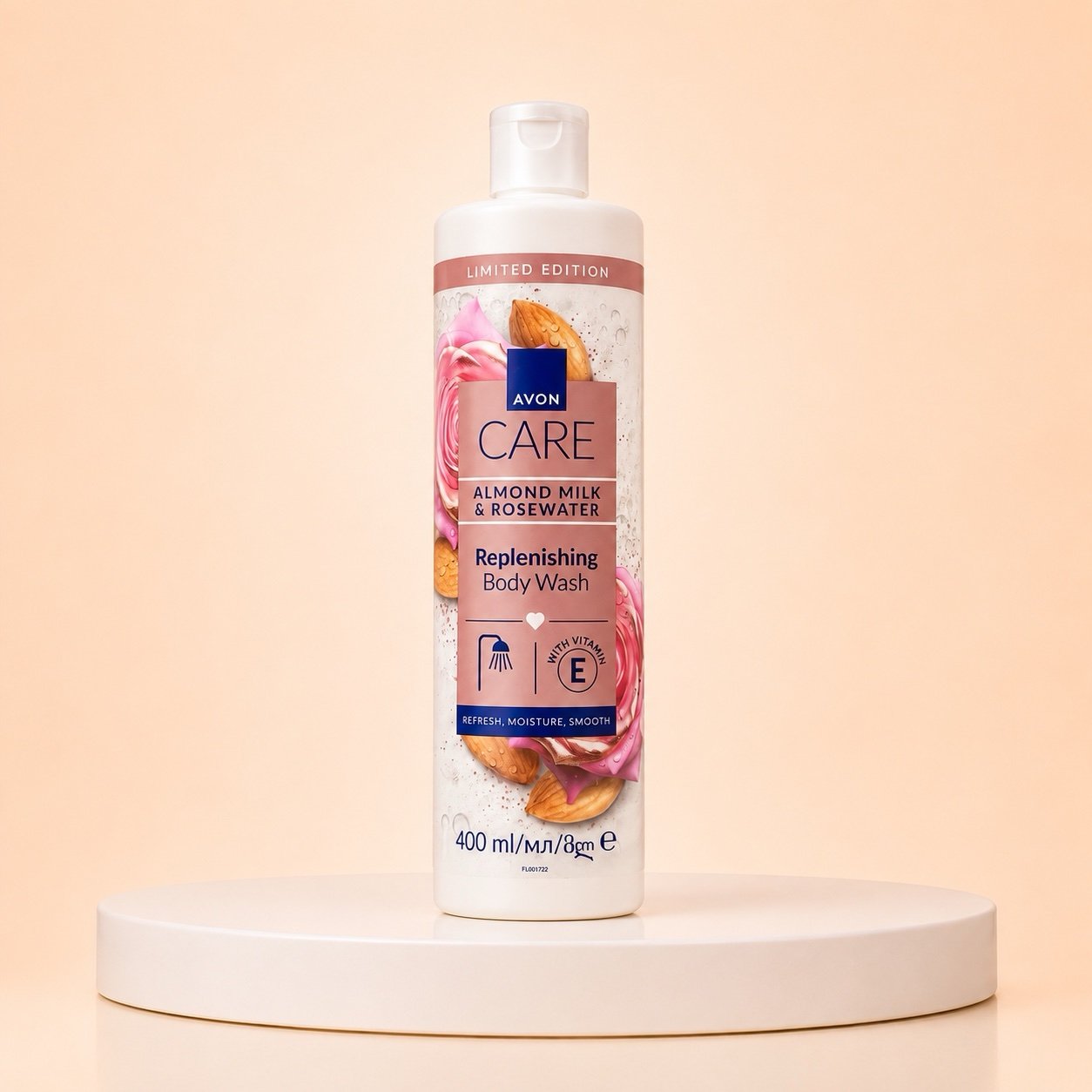Avon Care Almond Milk & Rosewater Body Wash 400ml