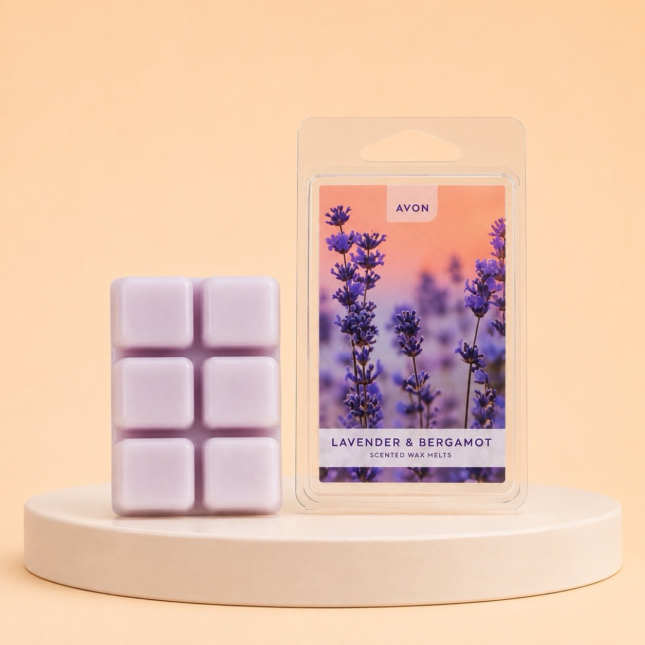Avon Lavender & Bergamot Scented Wax Melt