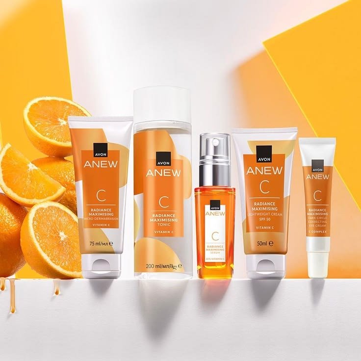 Avon Anew Vitamin C skincare range