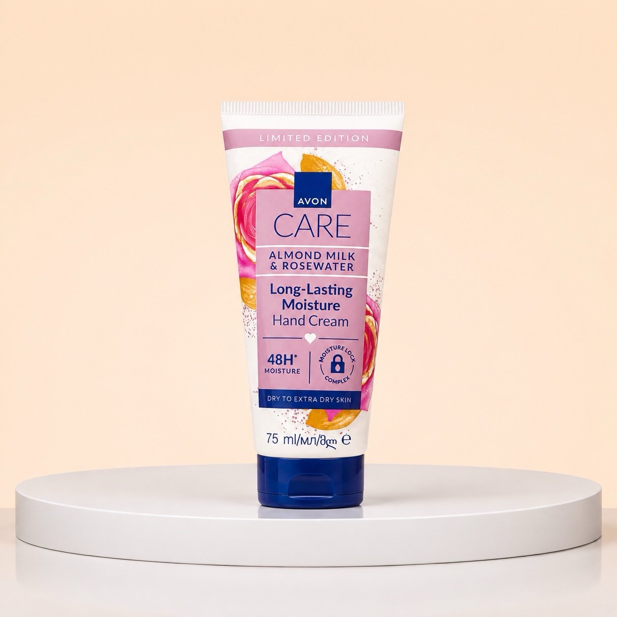 Avon Care Almond Milk & Rosewater Hand Cream 75ml