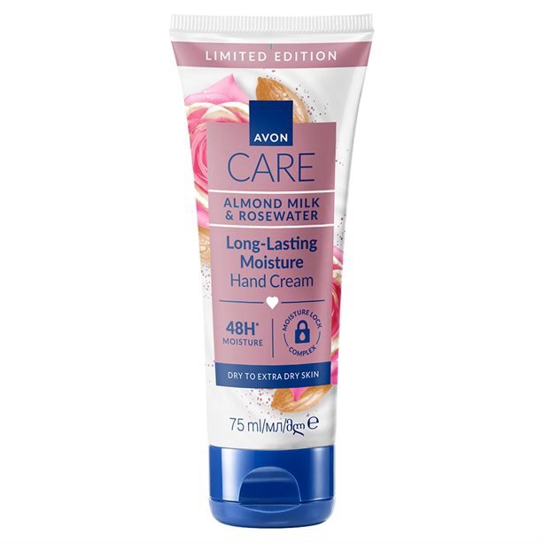 Avon Care Almond Milk & Rosewater Hand Cream 75ml - Image 2