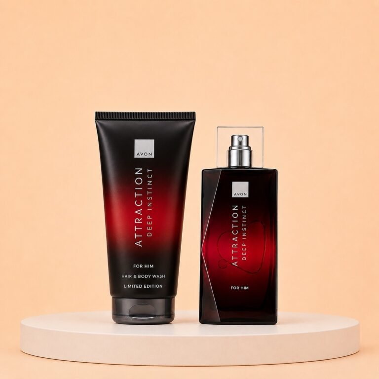 Avon Attraction Deep Instinct For Him Set of 2